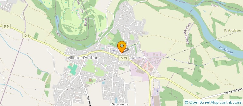 localisation de l'entreprise MADAME MELODY SAURA  VILLETTE-D'ANTHON