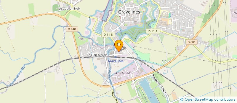localisation de l'entreprise MADAME MELODY SPYSSCHAERT à GRAVELINES