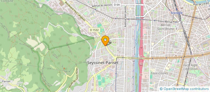 localisation de l'entreprise MADAME MELODY WITH  SEYSSINET-PARISET