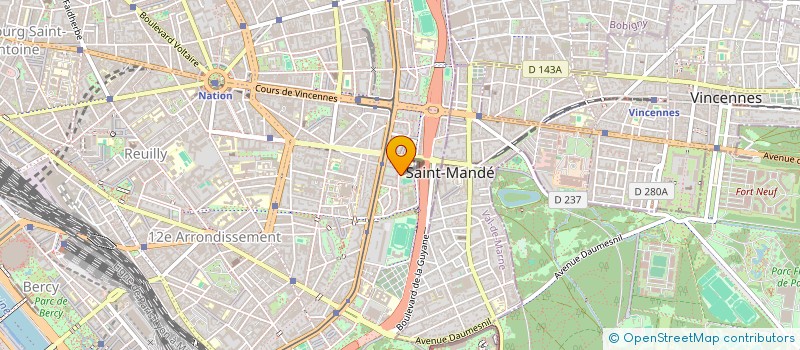 localisation de l'entreprise MADAME MELSIS KOFFI  PARIS