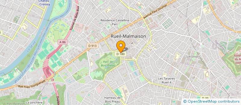 localisation de l'entreprise MADAME MELTEM MURADOGLU à RUEIL-MALMAISON