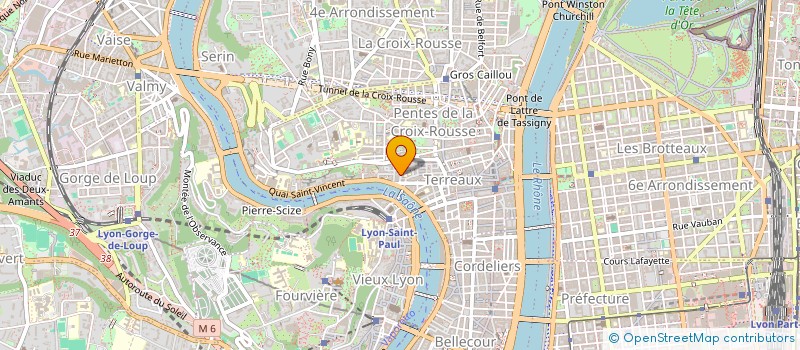 localisation de l'entreprise MADAME MELUSINE BOUDEAU à LYON