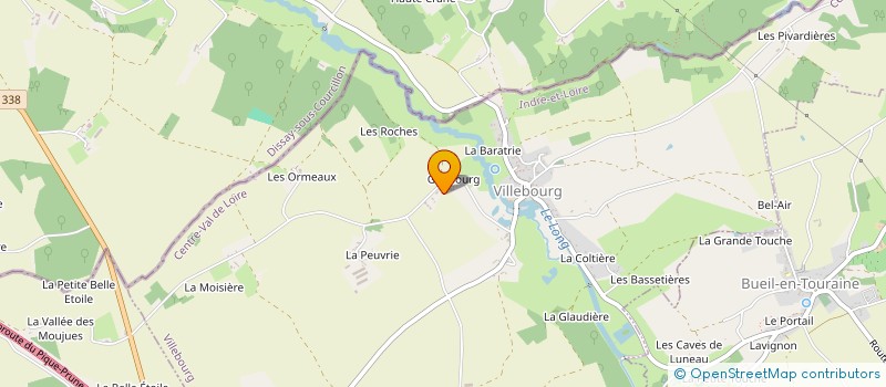 localisation de l'entreprise MADAME MELUSINE GERMAIN  VILLEBOURG