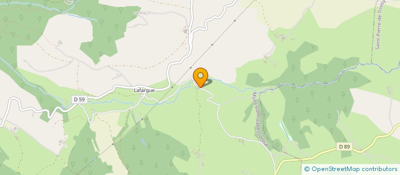 localisation de l'entreprise MADAME MELUSINE MARCONNET  MONTREDON-LABESSONNIE