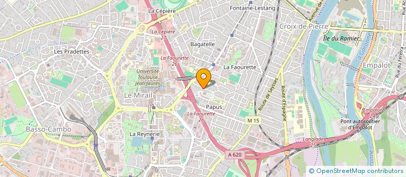 localisation de l'entreprise MADAME MELVINE DE-KONZI à TOULOUSE