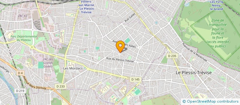 localisation de l'entreprise MADAME MELYNDA LOUIS  CHAMPIGNY-SUR-MARNE