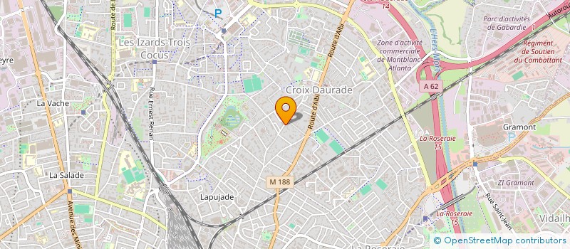 localisation de l'entreprise MADAME MELYNE CALMELS  TOULOUSE