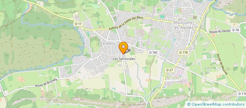 localisation de l'entreprise MADAME MELYNE LOSSON  PARADOU