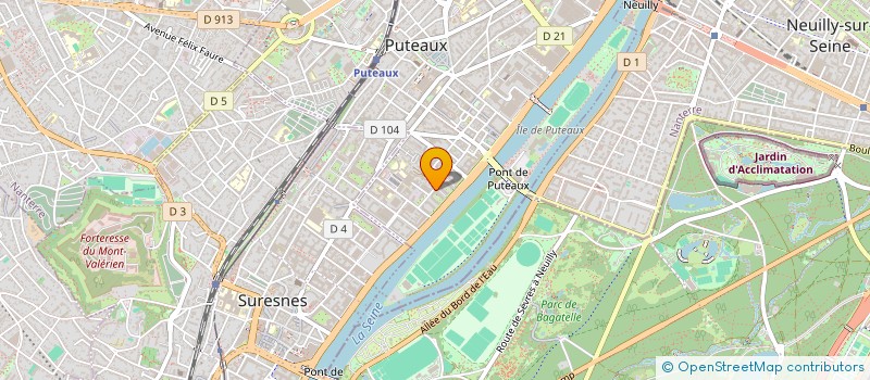 localisation de l'entreprise MADAME MELYSSA BOTTEREAU  PUTEAUX