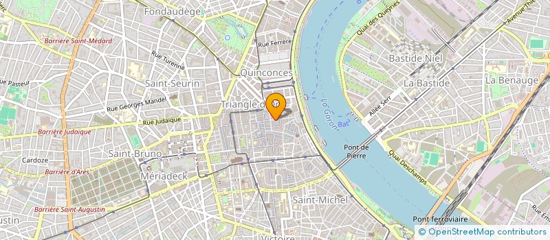 localisation de l'entreprise MADAME MELYSSA CHAIGNEPAIN  BORDEAUX