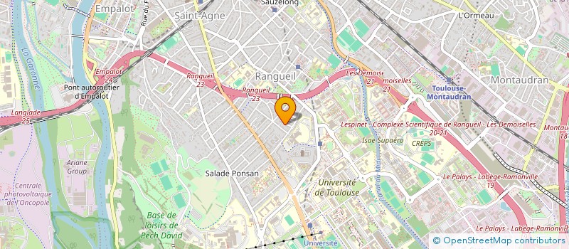 localisation de l'entreprise MADAME MELYSSA VERPLANCK  TOULOUSE