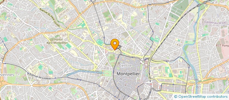 localisation de l'entreprise MADAME MELYSSA VIEU à MONTPELLIER