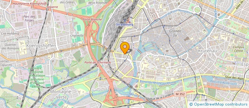 localisation de l'entreprise MADAME MEMONNE TAHA à STRASBOURG