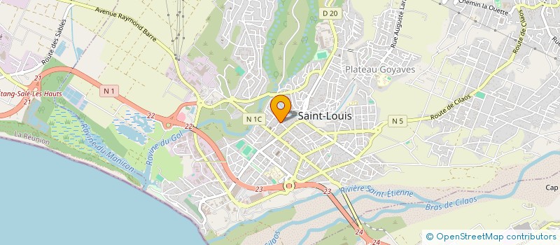localisation de l'entreprise MADAME MEMOUNA RANDERA  SAINT-LOUIS