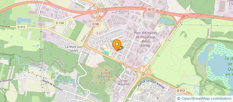 localisation de l'entreprise MADAME MEMOUNA SEYDI à ELANCOURT