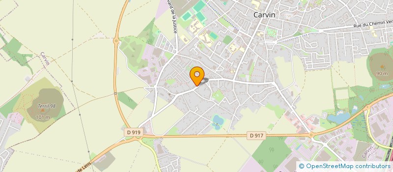 localisation de l'entreprise MADAME MENDIETA ZORAIDA  CARVIN