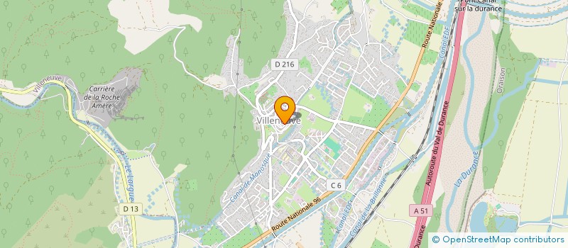 localisation de l'entreprise MADAME MENDY SAINTIGNY  VILLENEUVE