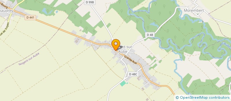 localisation de l'entreprise MADAME MENGXIAO ZHAO  POUGY