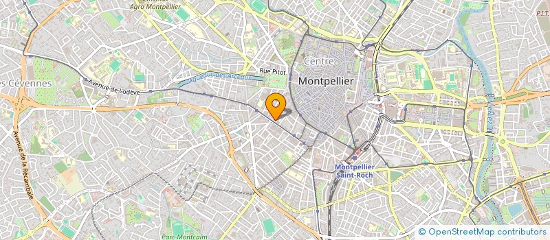 localisation de l'entreprise MADAME MENGYAO XUE  MONTPELLIER