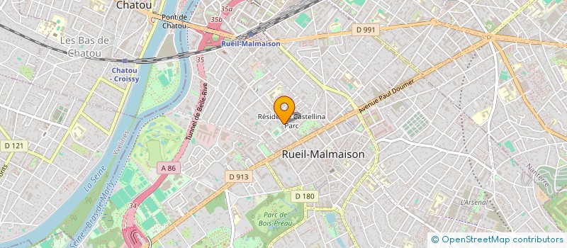 localisation de l'entreprise MADAME MENNI SAADIA à RUEIL-MALMAISON