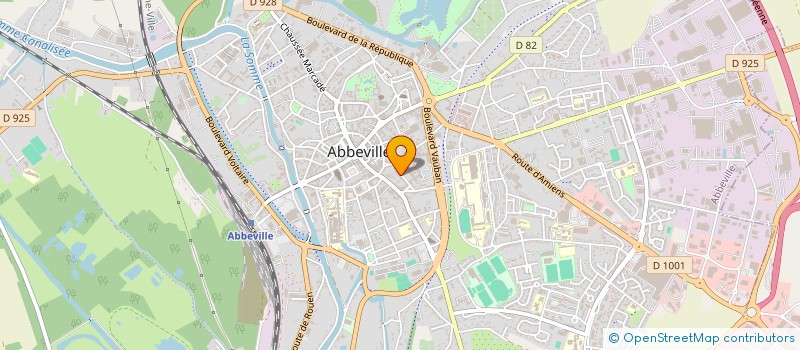 localisation de l'entreprise MADAME MENNOUCHA HABET à ABBEVILLE