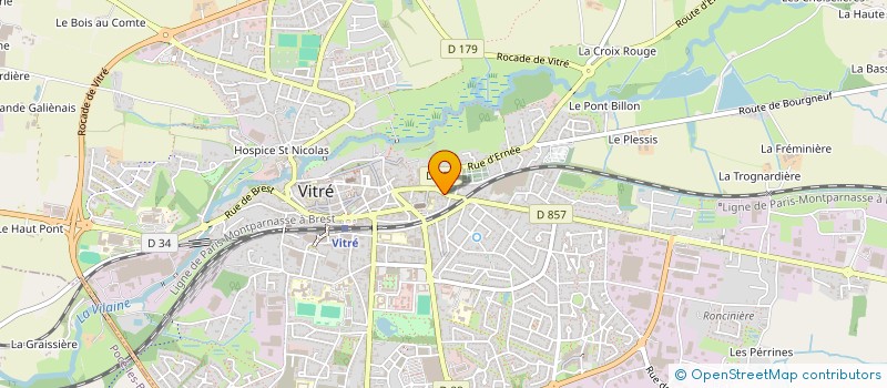 localisation de l'entreprise MADAME MENYAR TALIZA JANDLI  VITRE