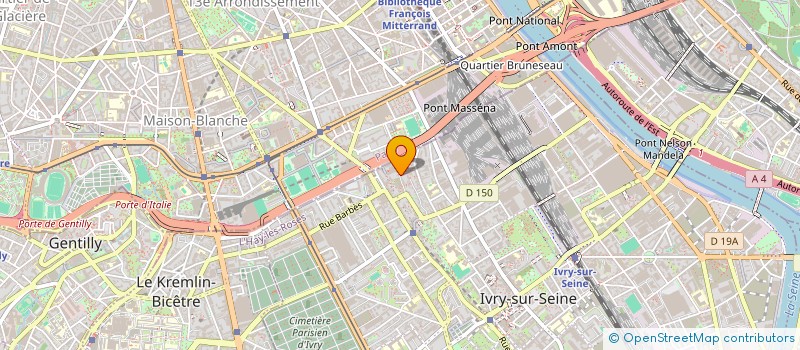 localisation de l'entreprise MADAME MERAL TURAN  IVRY-SUR-SEINE