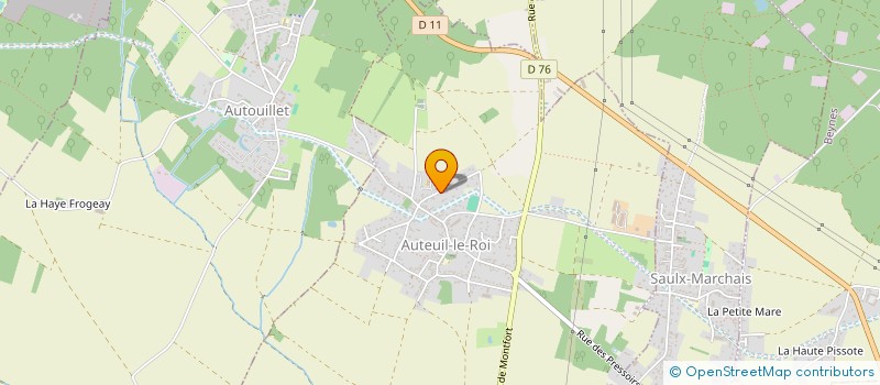 localisation de l'entreprise MADAME MERAV GREEN  LE CHESNAY-ROCQUENCOURT