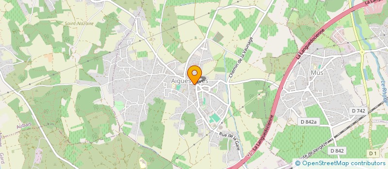 localisation de l'entreprise MADAME MERCEDES ANTERIEUX  AIGUES-VIVES