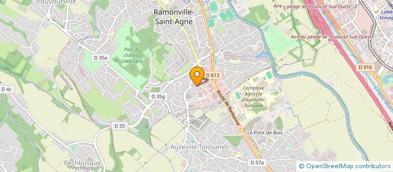 localisation de l'entreprise MADAME MERCEDES HAIDAR  RAMONVILLE-SAINT-AGNE