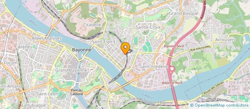 localisation de l'entreprise MADAME MERCEDES JIMENEZ ANTIMASBERES à BAYONNE