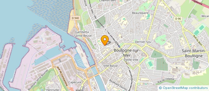 localisation de l'entreprise MADAME MERCEDES LOZANO à BOULOGNE-SUR-MER