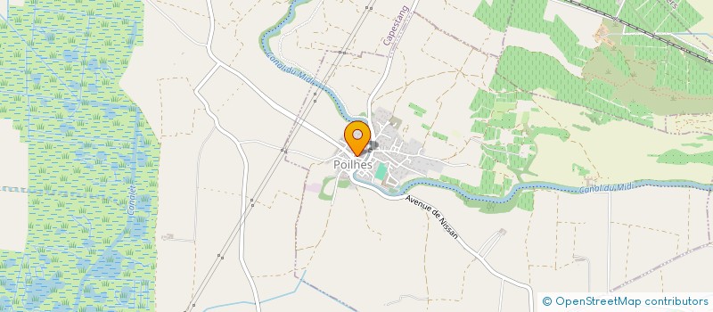 localisation de l'entreprise MADAME MERCEDES MARCOS  POILHES