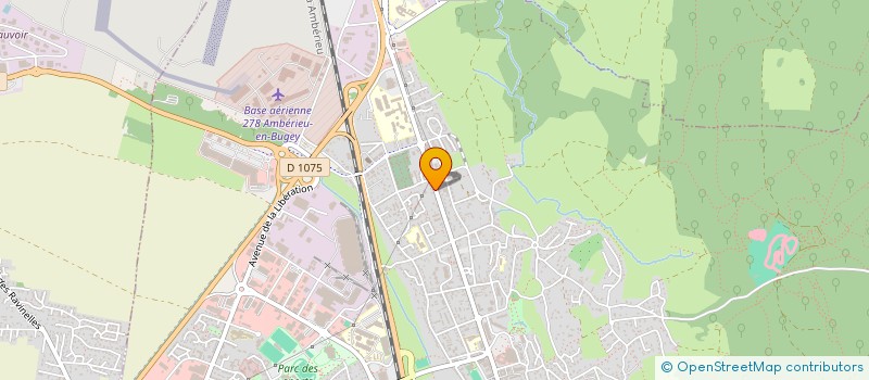 localisation de l'entreprise MADAME MERCEDES RICHERD  AMBERIEU-EN-BUGEY