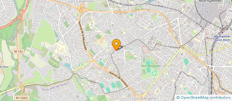 localisation de l'entreprise MADAME MERCEDES VILLALBA à MONTPELLIER
