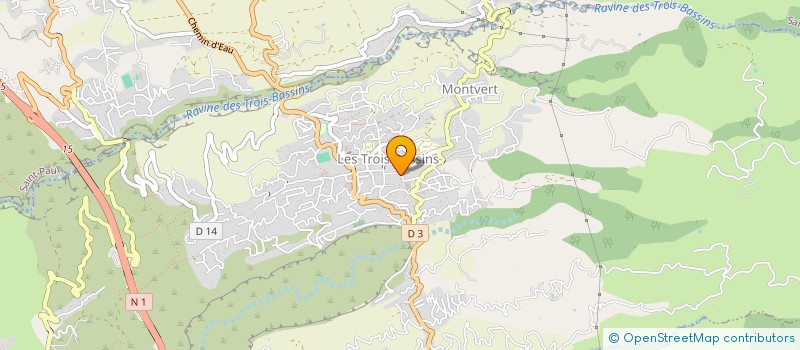 localisation de l'entreprise MADAME MEREDITH LO -THONG  LES TROIS-BASSINS