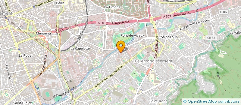 localisation de l'entreprise MADAME MEREDITH PEYTAVIN à MARSEILLE