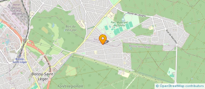 localisation de l'entreprise MADAME MERETHE SYLTHE  LE THORONET