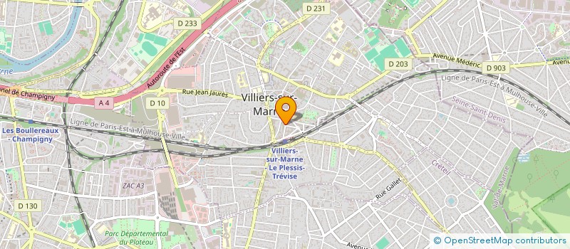 localisation de l'entreprise MADAME MERI VARDANYAN à VILLIERS-SUR-MARNE
