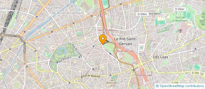 localisation de l'entreprise MADAME MERIAM SAAD  PARIS