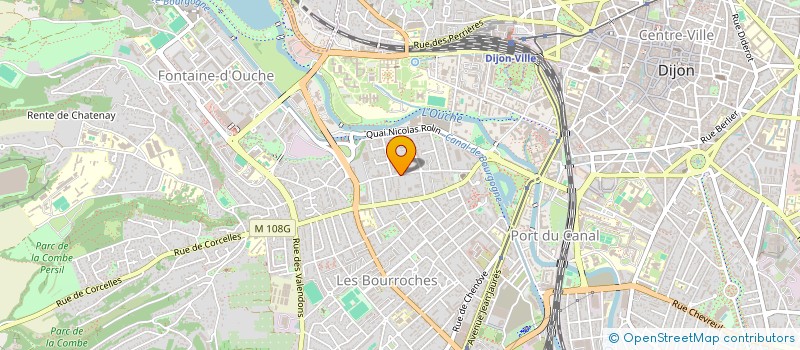 localisation de l'entreprise MADAME MERIAME MEZGUELDI à DIJON