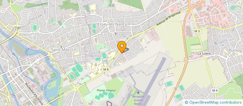 localisation de l'entreprise MADAME MERIDIANA FRANGAJ  ESSEY-LES-NANCY