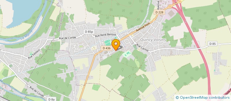 localisation de l'entreprise MADAME MERIEL EVANS  SAINT-GERMAIN-SUR-MORIN