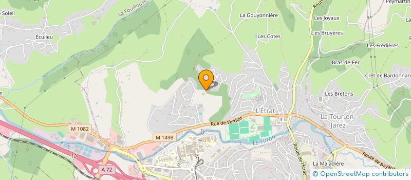 localisation de l'entreprise MADAME MERIEM ABDELKADOUS  L'ETRAT