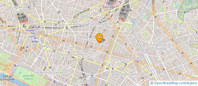 localisation de l'entreprise MADAME MERIEM ADDOU  PARIS