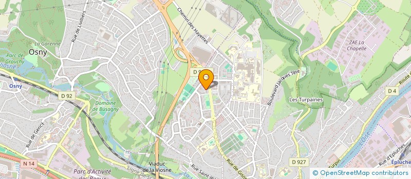 localisation de l'entreprise MADAME MERIEM AIT LARBI  PONTOISE