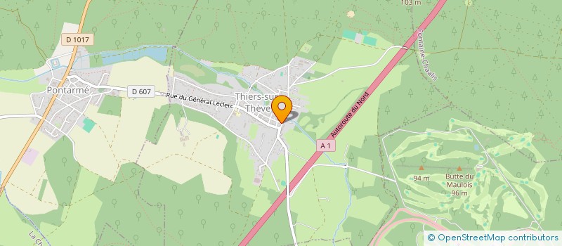 localisation de l'entreprise MADAME MERIEM AKHAMLICH  LASSIGNY