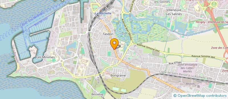 localisation de l'entreprise MADAME MERIEM AMGHAR  PUILBOREAU