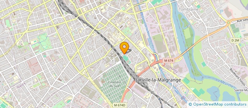 localisation de l'entreprise MADAME MERIEM AZIZI  NANCY