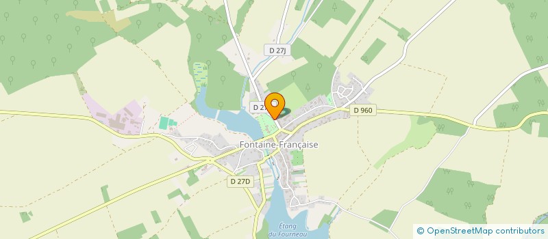 localisation de l'entreprise MADAME MERIEM BEGHDADI  FONTAINE-FRANCAISE